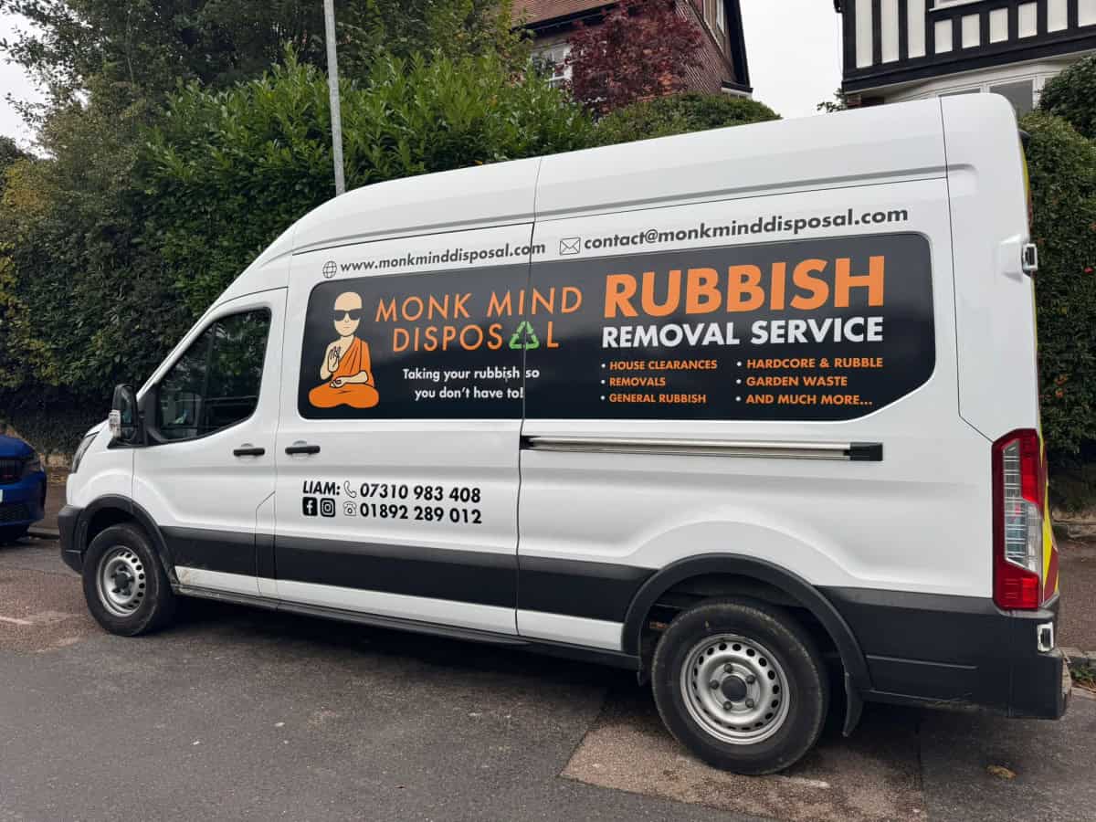 rubbish van